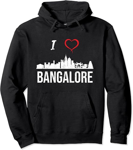 I love Bangalore Bengaluru Kannada Karnataka Pullover